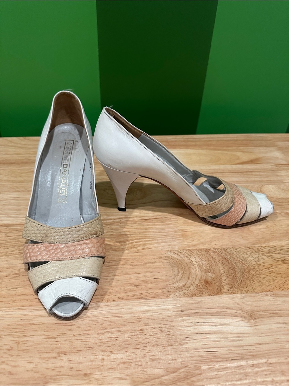 Xavier Danaud Paris Vintage Heels Size 8.5